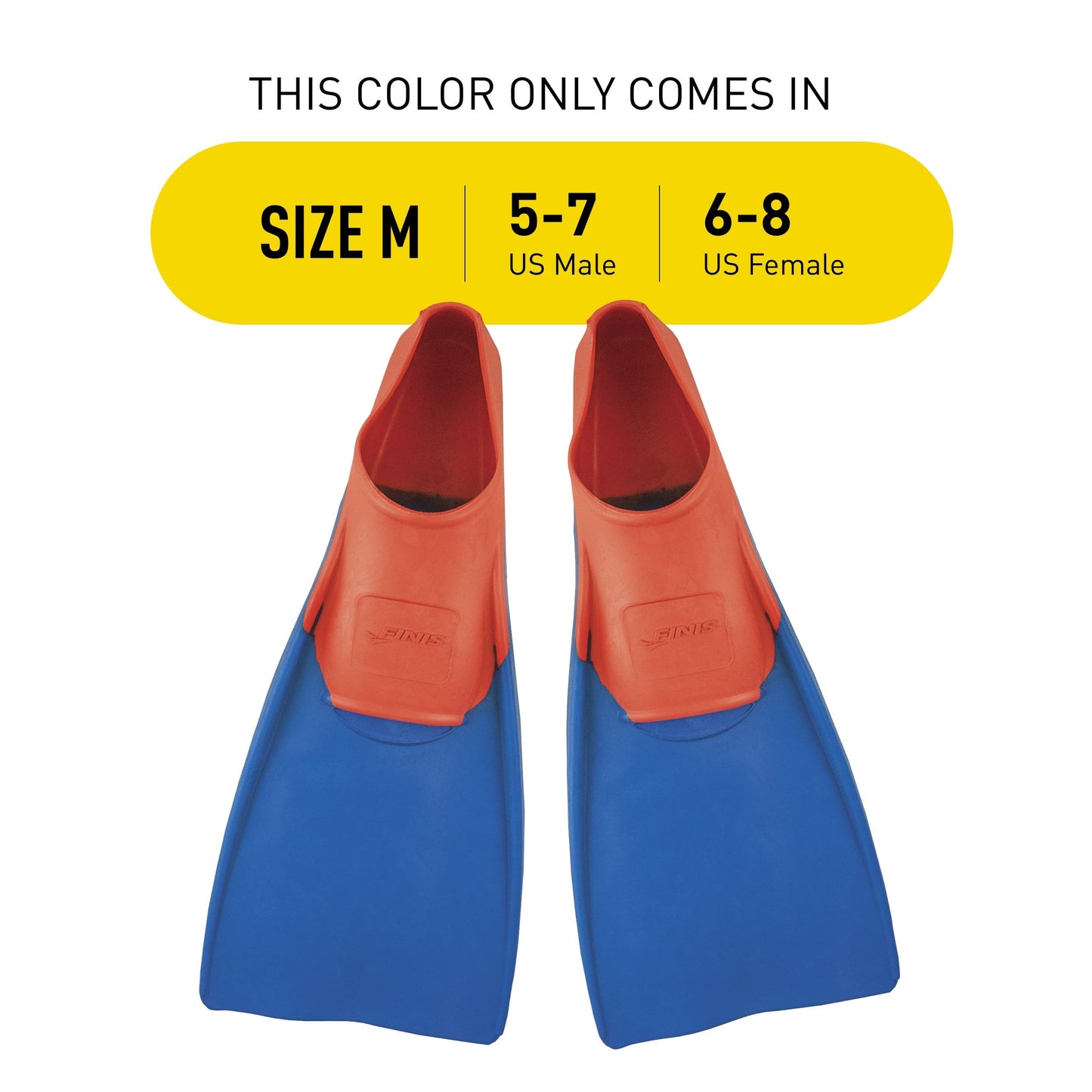 FINIS Long Floating Fins for Swimming, Training, Snorkeling.