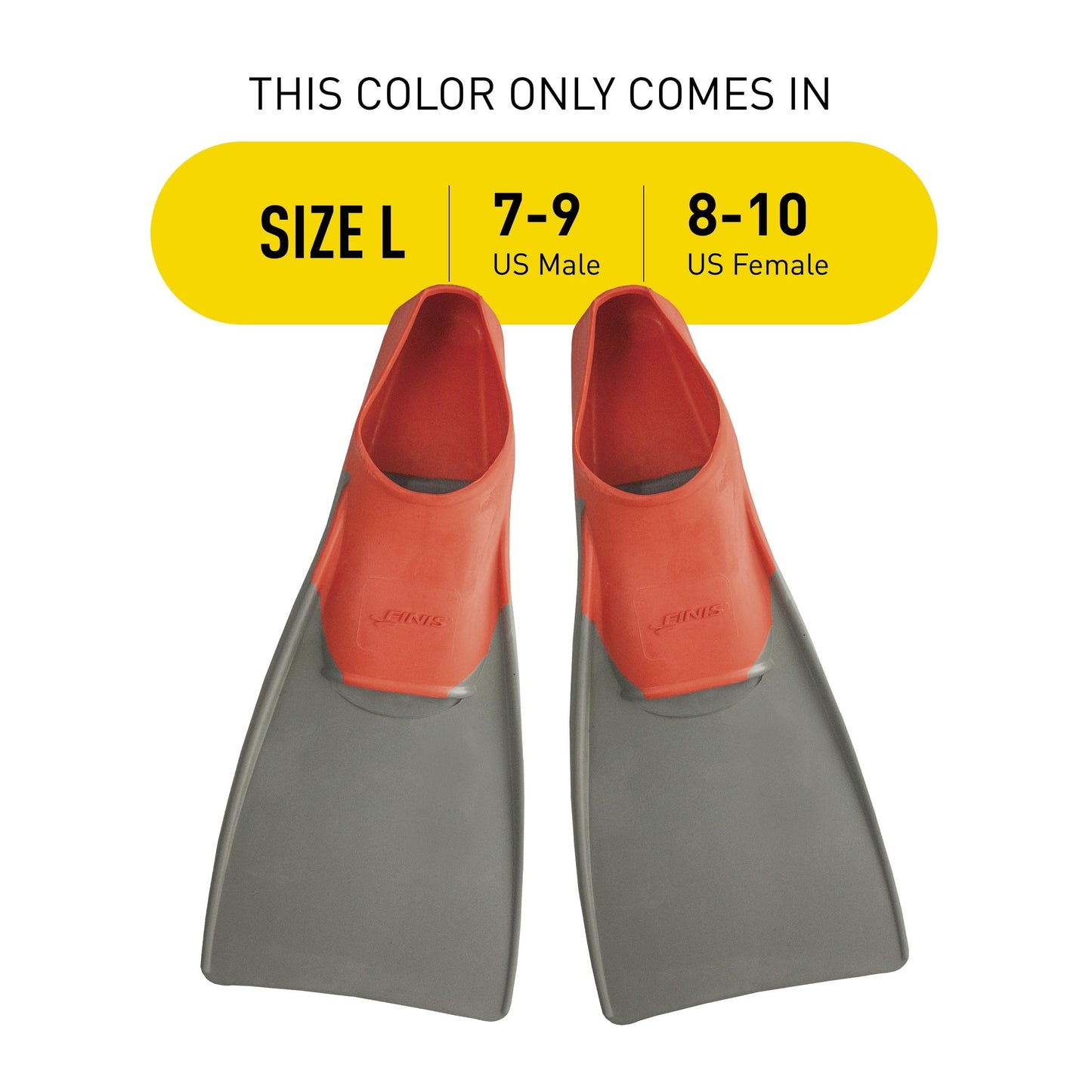 FINIS Long Floating Fins for Swimming, Training, Snorkeling.