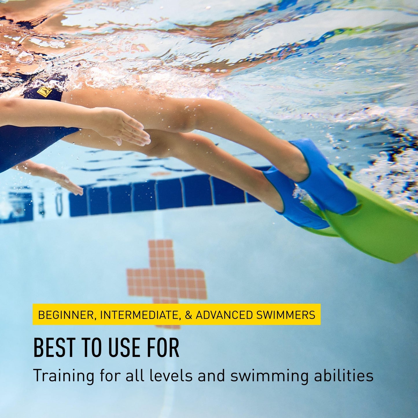 FINIS Long Floating Fins for Swimming, Training, Snorkeling.